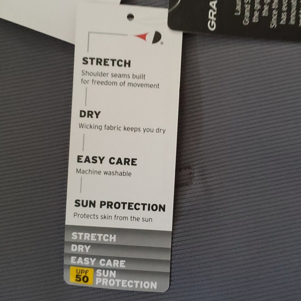 NWT! Grandslam Golf Shirt! - Picture 6 of 6